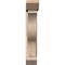 Ekena Millwork Funston Slat Smooth Bracket w/ Offset Brace, Douglas Fir, 7 1/2"W x 30"D x 42"H BKT0806X30X42FST06SDF - alternate 4